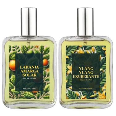 Imagem de Kit Perfume Masc. Laranja Amarga Solar E Ylang Ylang 100Ml - Essência 