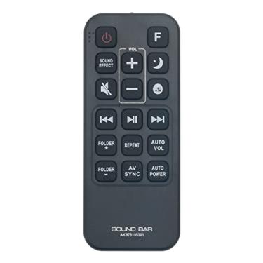 Imagem de ALLIMITY AKB75155301 Controle remoto de substituição compatível com LG 2.1ch Wireless Soundbar Home Cinema System SJ5, SPJ5-W
