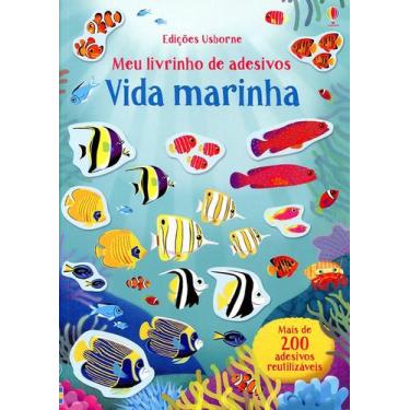 Imagem de Livro - Vida marinha: meu livrinho de adesivos