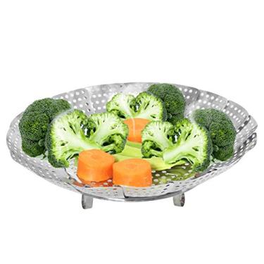 Imagem de Cesto Cozimento Inox a Vapor para Legumes Vida Saudável