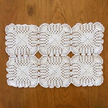 Imagem de Sousplat square em crochê