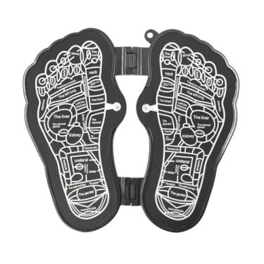 Imagem de Massageador Elétrico para Pés com Tecnologia EMS, Dobrável, USB, 29 x 15 cm, com Pontos de Acupuntura e Múltiplos Modos