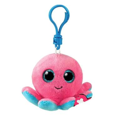 Imagem de Chaveiro Pelucia TY Beanie Boos Polvo Sheldon TOYNG 51534