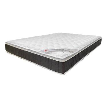 Imagem de Colchão King Molas New Tecnopedic Pillow 193x203 Castor Cinza