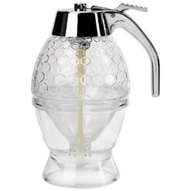 Imagem de Porta Mel Cobertura Dispenser Elegante Acrílico - Honey