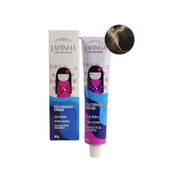 Imagem de Tinta de Cabelo sem Amônia 6.7 Marrom Meridiano - Japinha Color