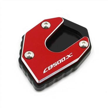 Imagem de Acessórios para motocicletas Placa de extensão para descanso lateral, placa ampliadora, suporte para descanso lateral, para CB650F CBR650F CB500F CB500X NC700D