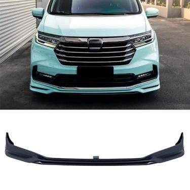 Imagem de Divisor de para-choque dianteiro compatível com Odyssey 2022 Kit de spoiler de lábio de para-choque traseiro acessórios para carro (lábio traseiro preto fosco)