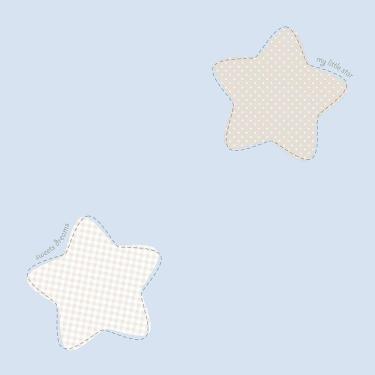 Imagem de Papel De Parede Lullaby Estrela Polaris Azul 2241 - Rolo 10m X 0,53m