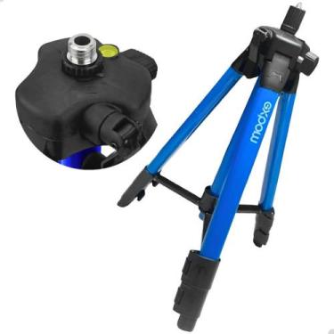 Imagem de Tripé Telescópico Para Nível Laser Com Nível Ajuste Altura Suporte Pro