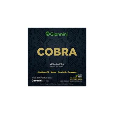 Imagem de Encordoamento Para Viola Aço Cobre Prateado Tensão Média Série Cobra G