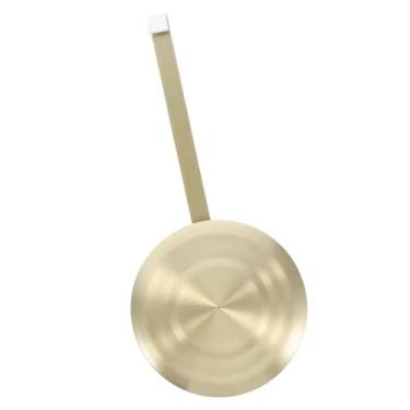 Imagem de Wswqop Relógio de pêndulo, movimento de relógio faça você mesmo, decoração de casa, relógios de parede de quartzo tradicionais de alumínio, 14.5x7 Cm