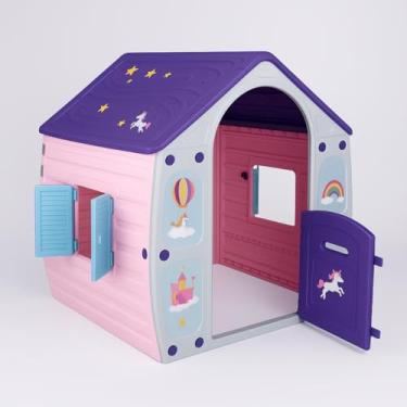 Imagem de Casinha de Brinquedo Infantil – Diversão, Criatividade e Aventura Unicornio