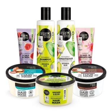 Imagem de Kit Cronograma Capilar Supremo base Reconstrução Organic Shop