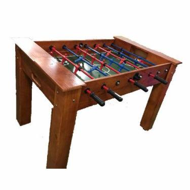 Imagem de Mesa Totó de madeira com 5 bolinhas - jujubrinq