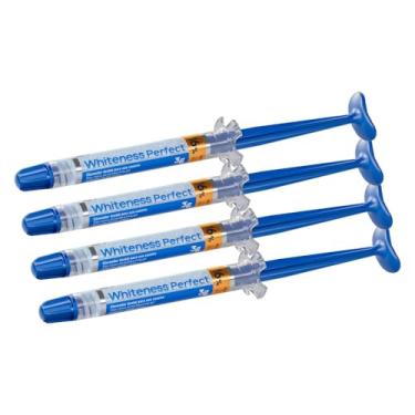 Imagem de Kit 4 Clareador Dental Caseiro Whiteness Perfect 16% Fgm