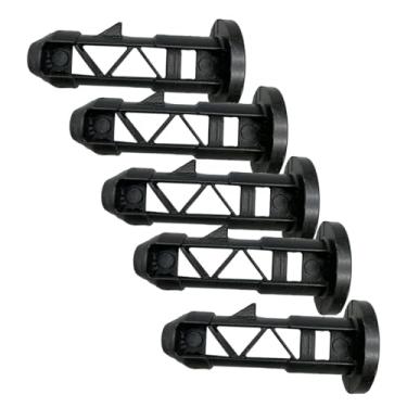 Imagem de Baoblaze 5 peças pinos de dobradiça para tampa de lixeira com rodas fixadores de tampa de lixeira pinos de dobradiça de substituição para de lata de lixo