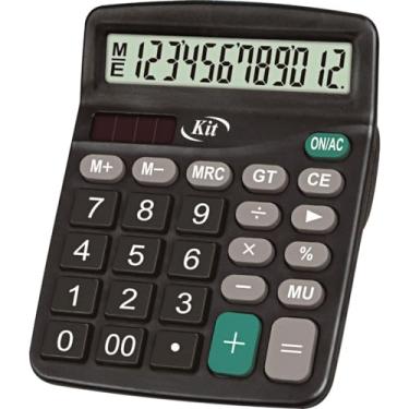 Imagem de Calculadora de Mesa KIT PILHA R.837S com 12 digitos