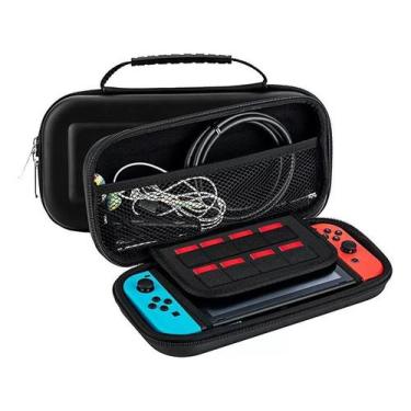 Imagem de Bolsa Bag Capa Case Estojo Transporte Compatível Nintendo Switch - Yoo