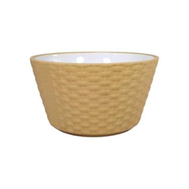 Imagem de Kit Tigela Oriental Porcelana Cumbuca Bowl 400ml Feijoada Sopa Caldo Açaí 400ml Decorativa (1)