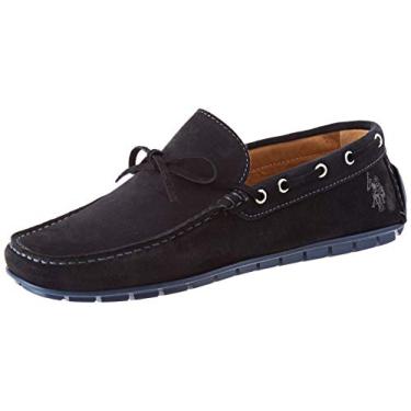 Imagem de U.S. Polo Assn. Calçados masculinos de ginástica de cano baixo, Azul Dk Bl 002, 8.5-9