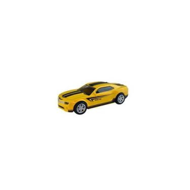 Imagem de Carrinho mini-car 1:43 fricção - fenix, Amarelo