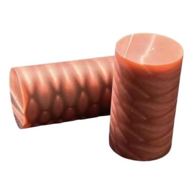 Imagem de oshhni 2x Ponteira para taco de bilhar, ponta para taco de sinuca, profissional, leve, acessórios para bilhar, substituição de virola para de bilhar, Marrom