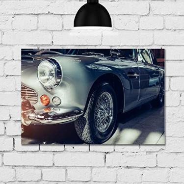 Imagem de Placa Decorativa MDF Vintage Carro Antigo