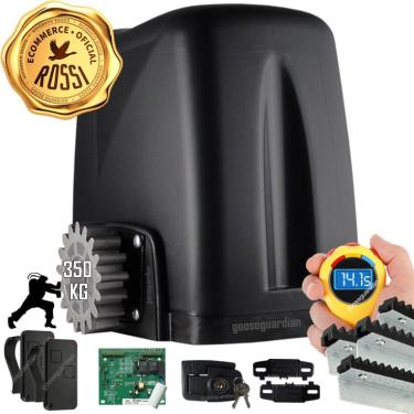 Imagem de Motor para Portão Eletronico Deslizante até 350kg Dz Atto 36 Turbo 1/5 hp Rossi 4 Metros Cremalheira