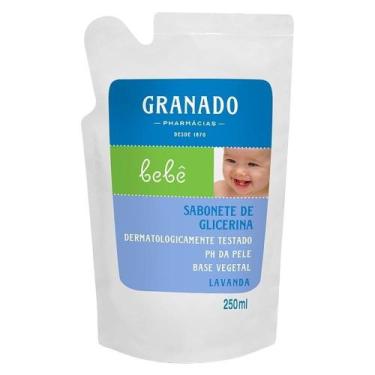 Imagem de Sabonete Líquido Granado Glicerina Bebê Lavanda Refil 250ml, 1, 250ml