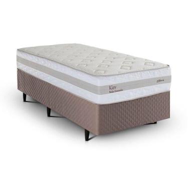 Imagem de Cama Box Solteirão Herval Kiev, Molas Ensacadas, 76x96x203 cm