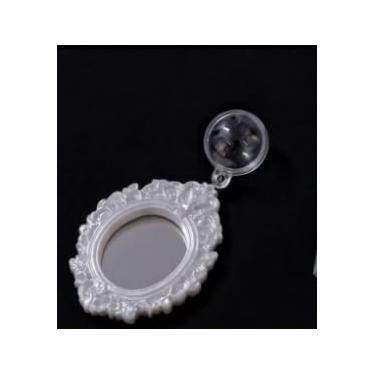 Imagem de MWYZGmold Decoração de aquário flutuante Betta espelho de treinamento acessórios para aquário brinquedos de aquário para peixes Betta, Guppies, peixes dourados (branco)