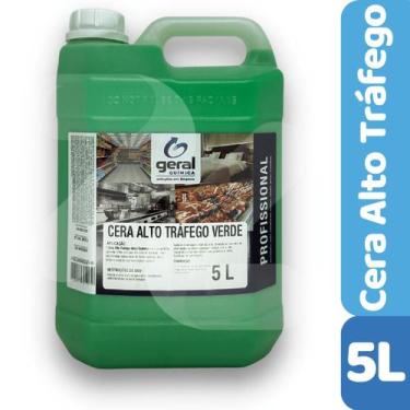 Imagem de Cera Alto Tráfego Antiderrapante Pisos Comercial Industrial - 5 Litros