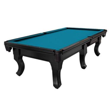 Imagem de Mesa de Sinuca Oficial - 2,84x1,54 - Nelson Bilhares, Azul petróleo