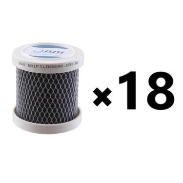 Imagem de Kit 18 Carvão Ativado Geladeira Remove Cheiro Odor Bbi - Bbi Filtracao