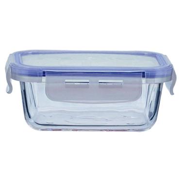 Imagem de Pote de Vidro Quadrado Hermético Mimo Style 740 ml