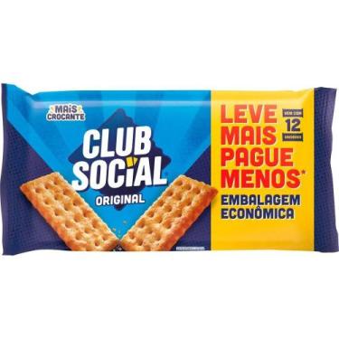 Imagem de Kit c/ 3 Biscoito Salgado Club Social original 288g