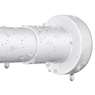 Imagem de Vareta de cortina de chuveiro ZYRW ajustável 90-210 cm em aço inoxidáv