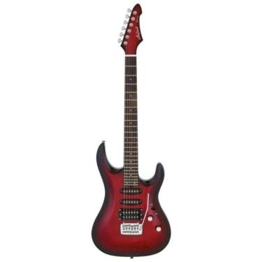 Imagem de Guitarra Aria Pro II MACC-STD Metallic Red Shade
