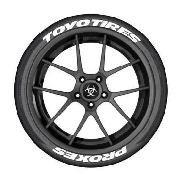 Imagem de 4 Conjuntos De Adesivos Universais 3D Para Pneus De Carro, Impermeávei