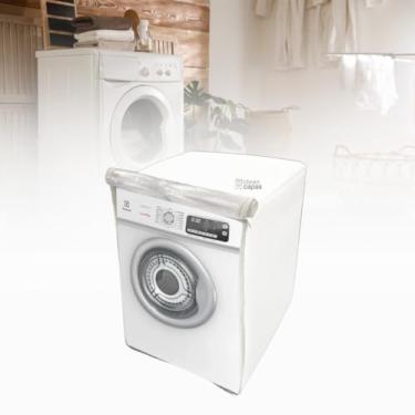 Imagem de CAPA PARA SECADORA ELECTROLUX 11KG STL11 STH11 TRANSPARENTE (BRANCO)