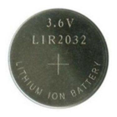 Imagem de (2 Pecas) Bateria lir2032 Recarregável 3,6v - bgb