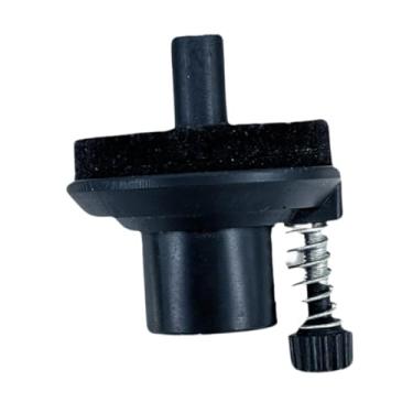 Imagem de menolana Suporte de prato, assento de prato de chimbal com feltro, almofada de embreagem de substituição para chimbal para peças de kits de bateria de jazz, a