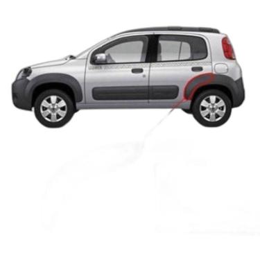 Imagem de Moldura Complement Porta Traseiro Esquerdo Novo Uno Way 2011