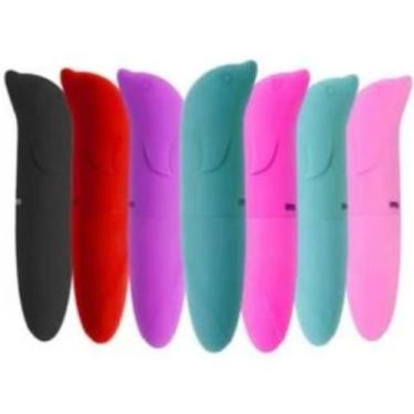 Imagem de Vibrador Corporal Íntimo Feminino Golfinho Aveludado 1170 - Luh  Impor