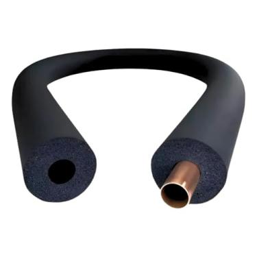 Imagem de Tubo Isolante Elastomérico, 1/2 Polegada x 9mm, 2 Metros de Comprimento, para HVAC