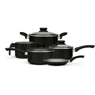 Imagem de Panelux CONJUNTO PANELAS ALUM 5 PCS AA ST PRA/PRETO MAXIMUM 2