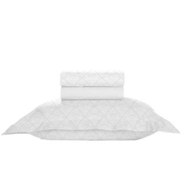 Imagem de Jogo de Cama 100% Algodão Solteiro 180 Fios Nova América