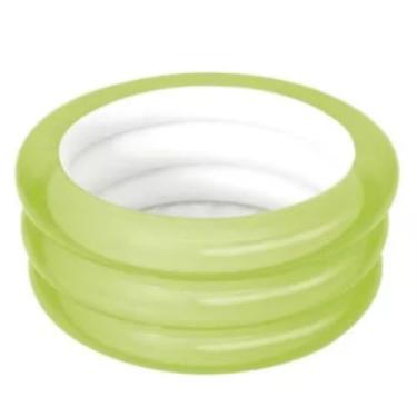 Imagem de Piscina Banheira Inflável Baby Infantil Redonda 80 Litros Mor(Verde)