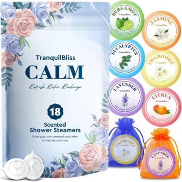 Imagem de Conjunto de 18 unidades de vaporizadores de banho TranquilBliss com ma